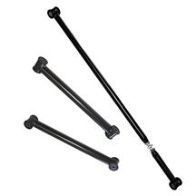 J&M Mustang Lower Control Arm & Adjustable Panhard Bar Kit  - Black (05-14)