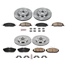 PowerStop Mustang OE Rotor & Pad Kit - 13.23" Front & 11.81" Rear (11-14) GT/V6