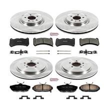 PowerStop Mustang OE Rotor & Pad Kit - 15" Front & 13.8" Rear (13-14) GT500
