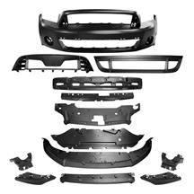Mustang 13-14 GT500 Style Front Bumper Conversion Kit (10-14)