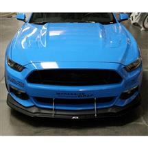 APR Mustang Carbon Fiber Front Splitter w/ Support Rods  - Performance Pack (15-17) CW-201510