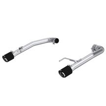 MBRP Mustang Axle Back Exhaust w/ Carbon Fiber Tips  - Stainless Steel (15-17) 5.0 S72763CF