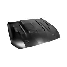 Mustang GT500 KR Style Hood - Aluminum (15-17)