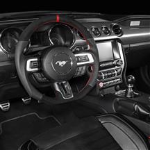 SVE Mustang X550 Steering Wheel  - Red Stripe (15-17)