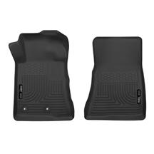 Husky Liners Mustang Weatherbeater Floor Liners - Front (15-25) HSL55471
