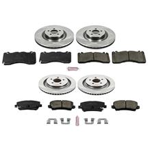 PowerStop Mustang OE Rotor & Pad Kit - 15" Front & 13" Rear (15-23)
