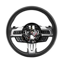 Mustang Factory Leather Steering Wheel - Auto (18-23) JR3Z-3600-KB