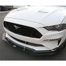 APR Mustang Carbon Fiber Front Splitter w/ Support Rods  - Non Performance Pack (18-23) CW-201822
