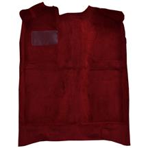 ACC Mustang Floor Carpet Red (79-81) Coupe/Hatchback