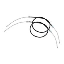 Mustang Rear Parking Brake Cables for Rear Disc Brakes - Pair (79-92)
