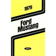 Mustang Owners Manual (1979) 7400