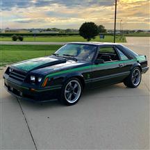 Phoenix Graphix Mustang Cobra Decal Kit  - Green (80-81) SK702 - GREEN
