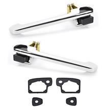 Pair OEM Ford Chrome Door Handles For 1980-1996 F150 F250 F350 Bronco – OBS