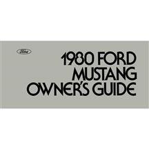 Mustang Owners Manual (1980) 7386