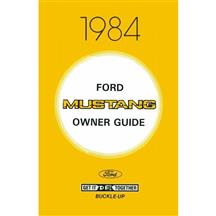 Mustang Owners Manual (1984) 9532