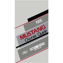 Mustang Owners Manual (1985) 1008