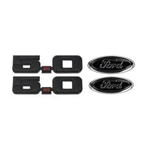 Mustang GT Emblem Kit  - Black (87-93) 5.0