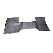 Bronco Front Floor Rubber Throw Mat - Ford Logo (92-96) D8TZ-8113086-A