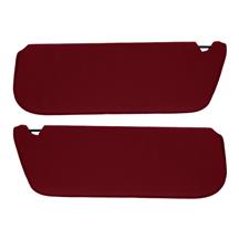 Acme Bronco Sun Visors without Strap & Mirror  - Red (92-96)
