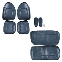 Acme Bronco Seat Upholstery w/ Front Buckets - Vinyl  - Blue (92-96) U515-3722