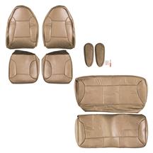 Acme Bronco Seat Upholstery w/ Front Buckets - Vinyl  - Medium Mocha (92-96) U515-90022