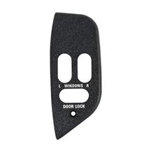 Bronco Window Switch Bezel - Manual Mirror - LH (92-96) F4TZ-14527-B