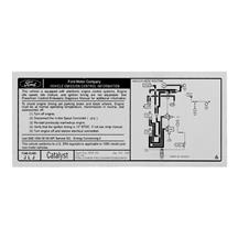 Mustang Emissions Decal (1993) Cobra