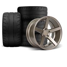 SVE Mustang NVX Wheel & Tire Kit - 18x9/10  - Bronze (94-04) Nitto NT05