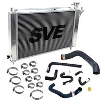 SVE Mustang Aluminum Radiator & Rubber Hose Kit (94-95) 5.0