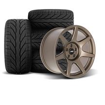SVE Mustang R350 Wheel & Kenda Tire Kit - 18x9/10  - Satin Bronze (94-04)