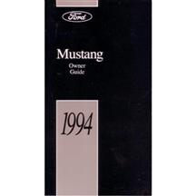 Mustang Owners Manual (1994) 9189