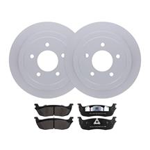 F-150 SVT Lightning Rear Brake Rotor & Pad Kit (99-04)