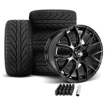 SVE Mustang Drift Wheel & Kenda Tire Kit - 18x10  - Gloss Black (05-14)