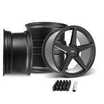 SVE Mustang XS5 Wheel Kit - 20x8.5/10  - Tuxedo Black (05-14)