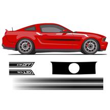 Phoenix Graphix Mustang California Special Decal Kit - Matte Black (11-12) 1112CS