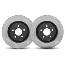Mustang Front Brake Rotor Pair  - High Carbon Steel - 15" (13-14) GT500