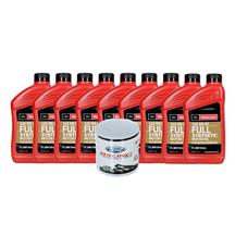 Motorcraft  Mustang Oil Change Kit with Ford Racing Filter - 5w50 (13-14)