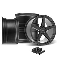 SVE Mustang XS5 Wheel Kit - 20x8.5/10  - Tuxedo Black (15-23)