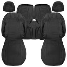 Mustang Factory Style Seat Covers - Black (15-23)