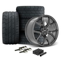 SVE Mustang SP2 Wheel & Firestone Tire Kit - 19x10/11  - Gloss Graphite (15-23)