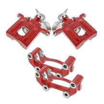 Mustang Bullitt or Performance Pack Rear Brake Caliper Kit - Red (15-23)