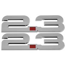 SVE Mustang 2.3 Fender Emblem Kit - Chrome (15-22)