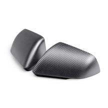 Ford Performance Mustang Carbon Fiber Mirror Caps With Turn Signals  - Matte Finish (15-26) M-17740-MTM