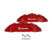 Brembo Mustang Rear Brake Caliper Kit  - Red (24-26) Performance Pack