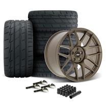 SVE Mustang R357 Wheel & Firestone Tire Kit - 19x10/11  - Satin Bronze (2024)