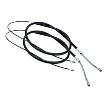 Mustang Rear Parking Brake Cables - Drum Brakes - Pair (79-82)