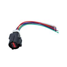 Mustang Dash Harness Connector Pigtail  - Round 8 Pin Female (87-93)