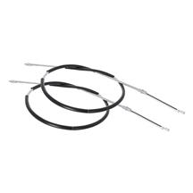 Mustang Rear Parking Brake Cables - Drum Brakes - Pair (1993)