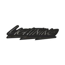 F-150 SVT Lightning Fender Emblem  - Gloss Black (99-04) XL3Z-16720-AABK