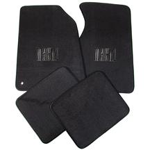 ACC Mustang Floor Mats with Mach 1 Logo  - Dark Charcoal (99-04)